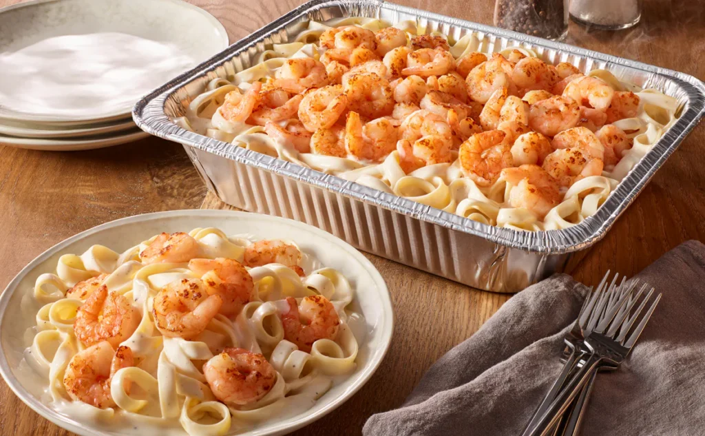Shrimp Alfredo (Serves 4 - 6)