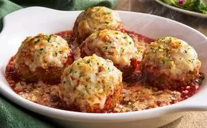 Meatballs Parmigiana