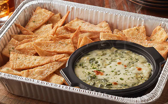 Spinach – Artichoke Dip ( Serves 4-6 )