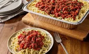 Spaghetti with Meat Sauce** (Serves 4 – 6)